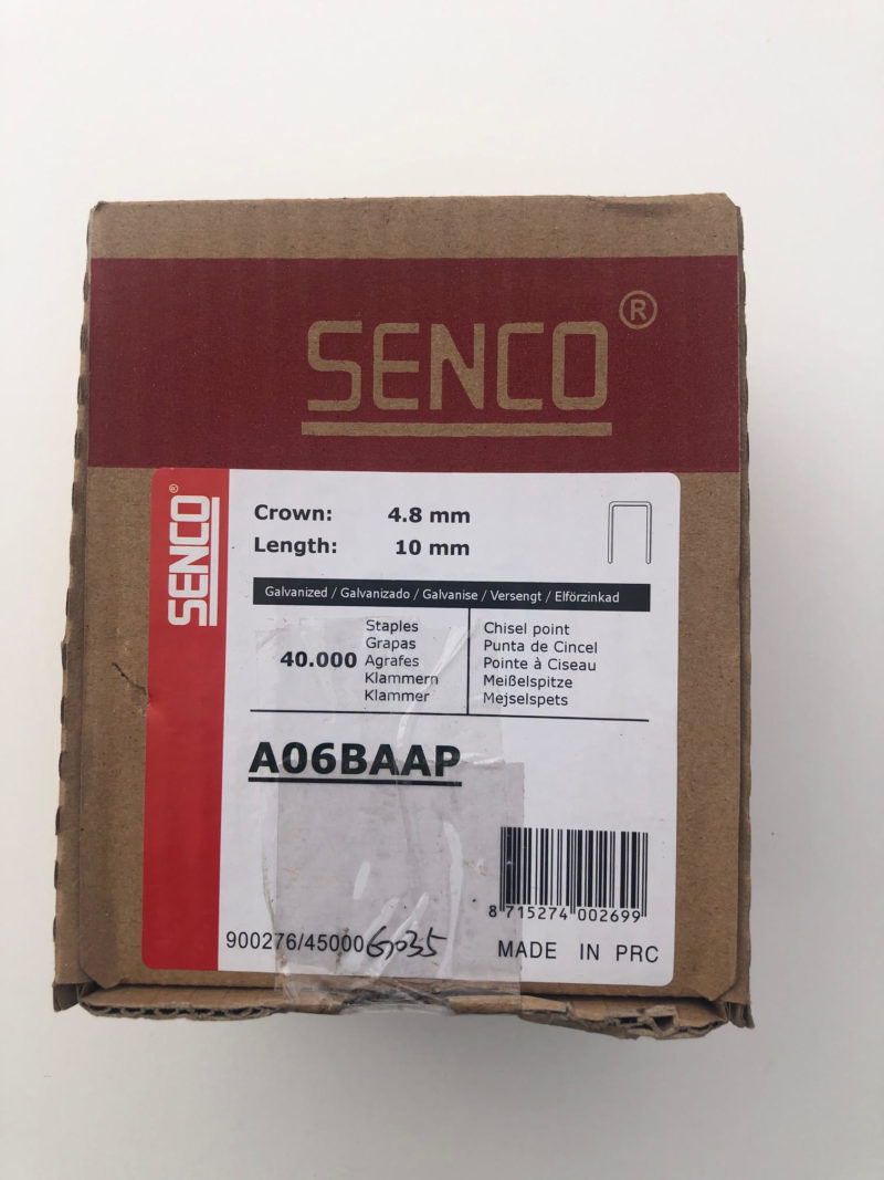 Sencostift A06 halvt inn 4,8x10mm