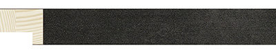 Rammelist, 20 x 38 mm, Svart